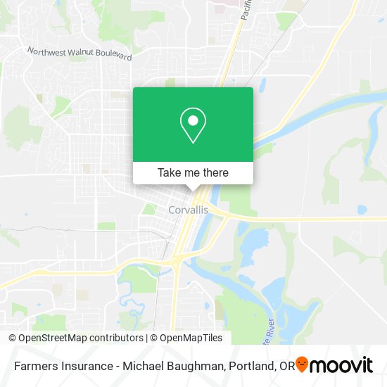Mapa de Farmers Insurance - Michael Baughman