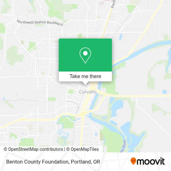 Benton County Foundation map