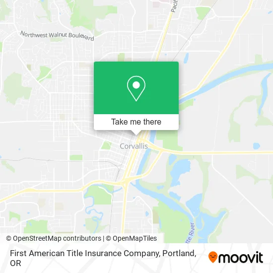 First American Title Insurance Company map