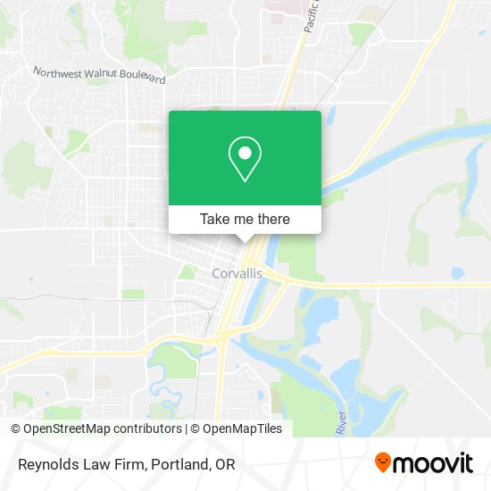 Reynolds Law Firm map