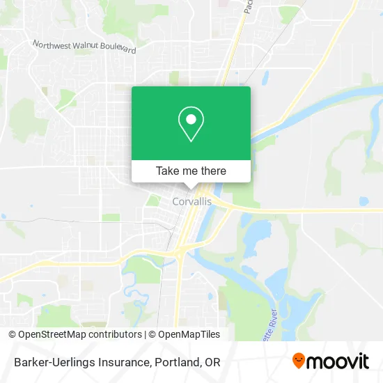 Mapa de Barker-Uerlings Insurance
