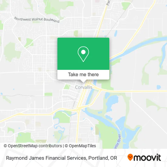 Raymond James Financial Services map