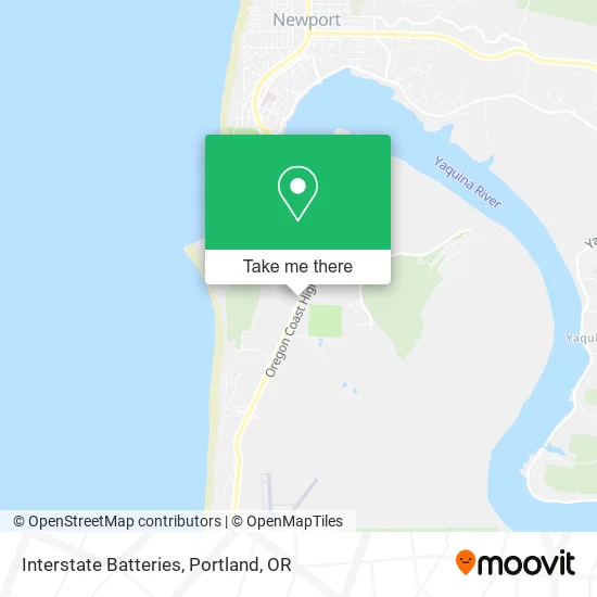 Interstate Batteries map