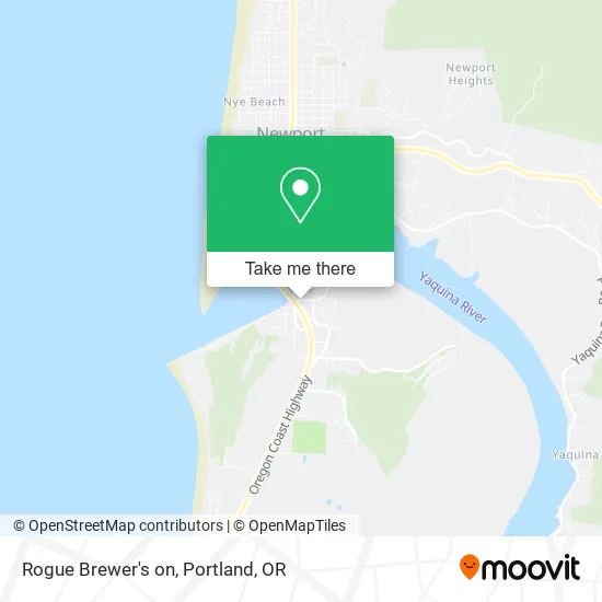 Rogue Brewer's on map