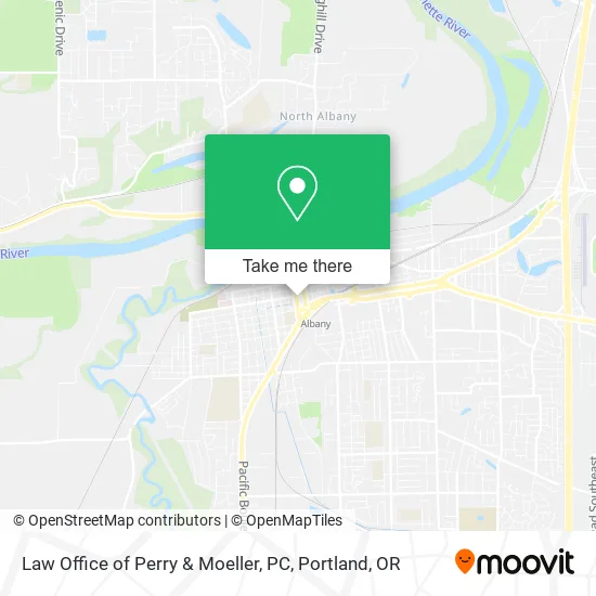 Law Office of Perry & Moeller, PC map