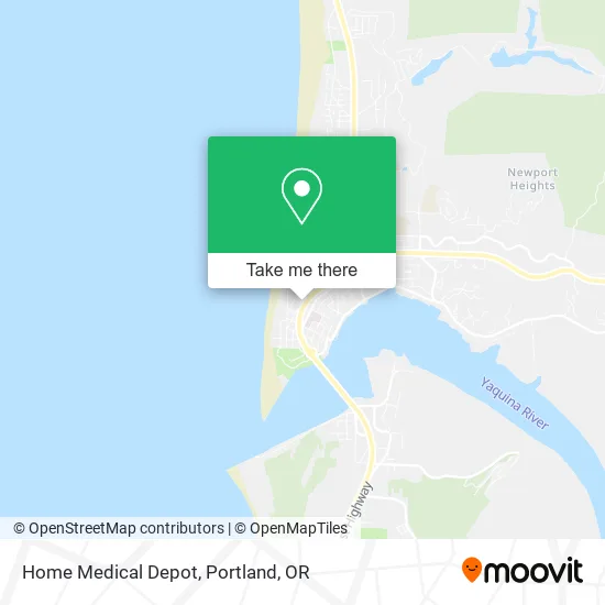 Home Medical Depot map