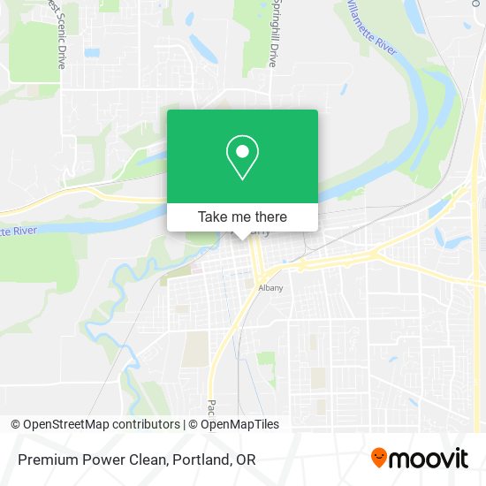 Premium Power Clean map