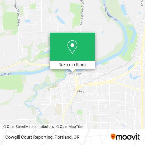 Cowgill Court Reporting map
