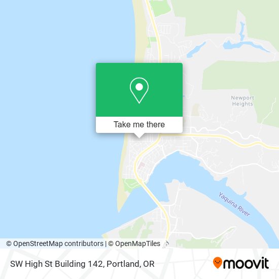 Mapa de SW High St Building 142