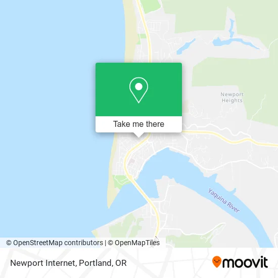 Newport Internet map