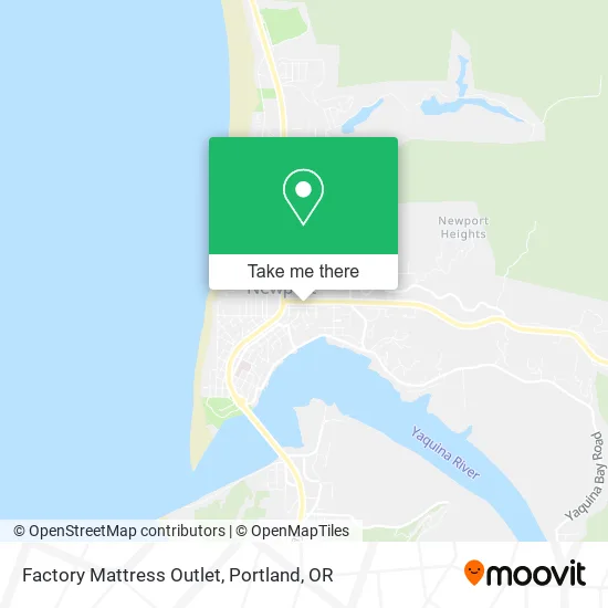 Factory Mattress Outlet map
