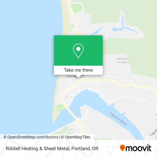 Riddell Heating & Sheet Metal map