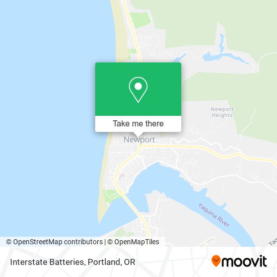 Interstate Batteries map