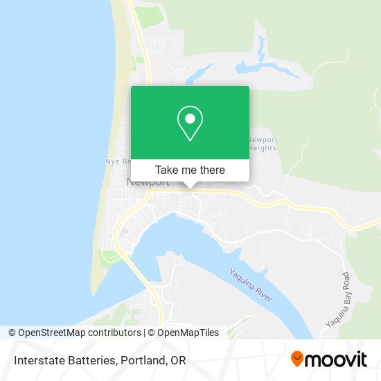 Mapa de Interstate Batteries