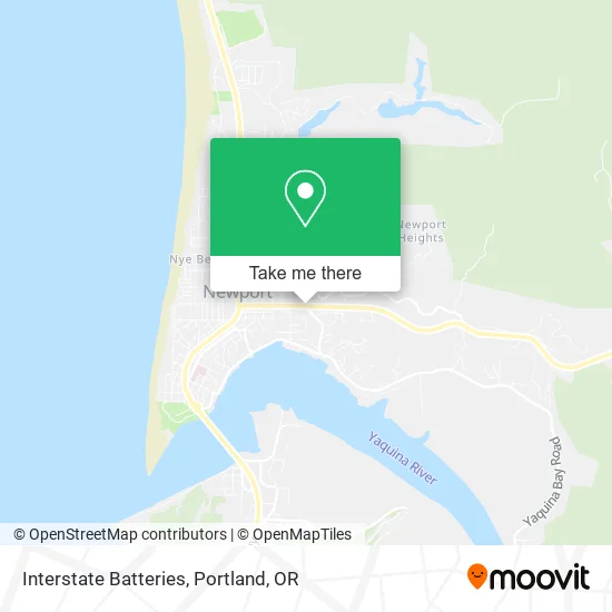 Interstate Batteries map