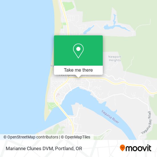 Marianne Clunes DVM map