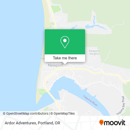 Mapa de Ardor Adventures