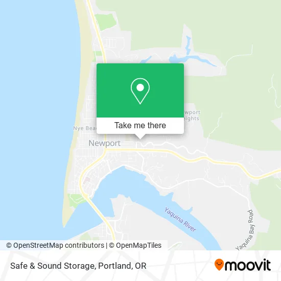 Safe & Sound Storage map
