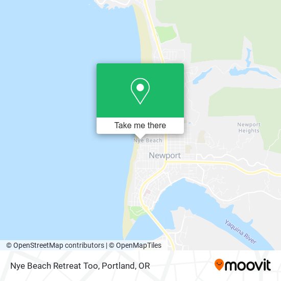 Mapa de Nye Beach Retreat Too