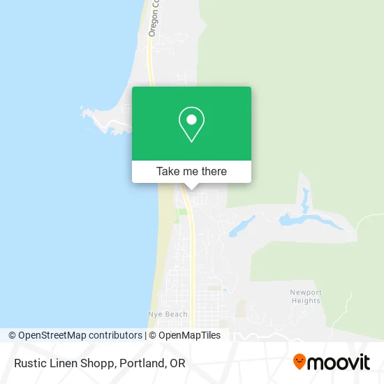 Rustic Linen Shopp map