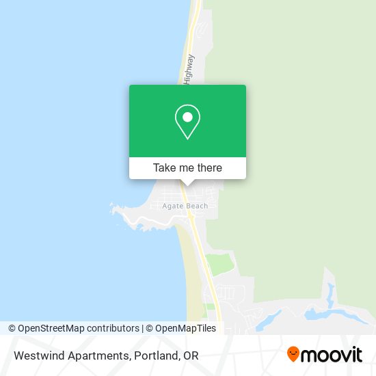 Mapa de Westwind Apartments