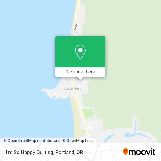 I'm So Happy Quilting map