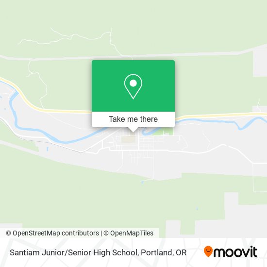 Santiam Junior / Senior High School map