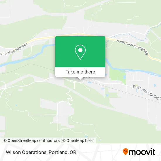 Wilson Operations map