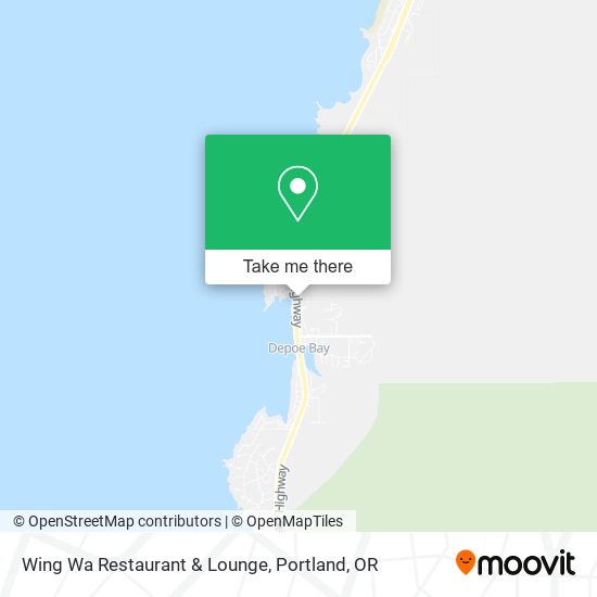 Mapa de Wing Wa Restaurant & Lounge
