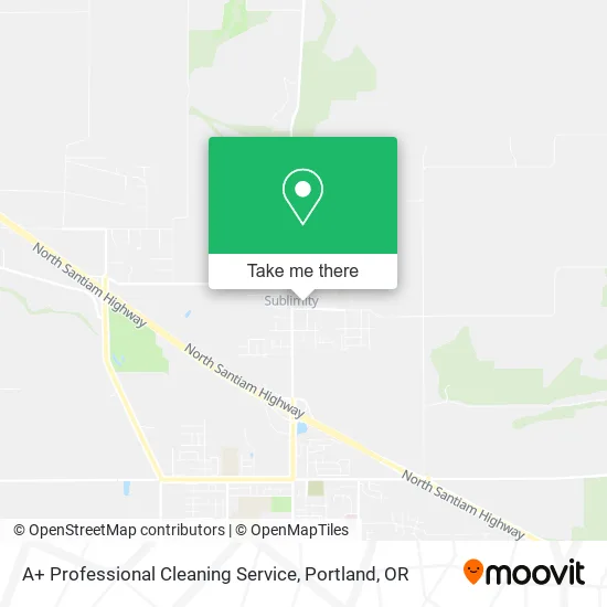 A+ Professional Cleaning Service map