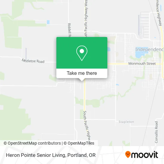 Heron Pointe Senior Living map