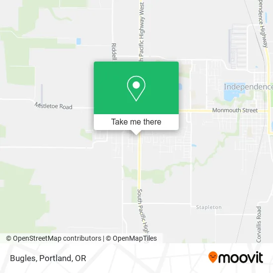Bugles map