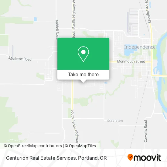Centurion Real Estate Services map