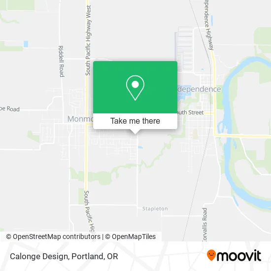 Calonge Design map