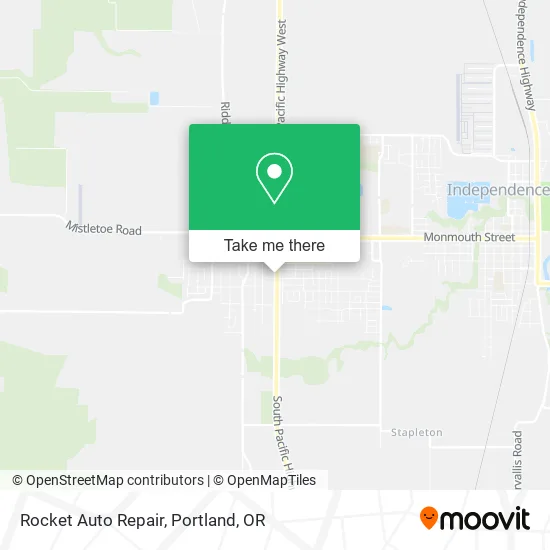 Rocket Auto Repair map