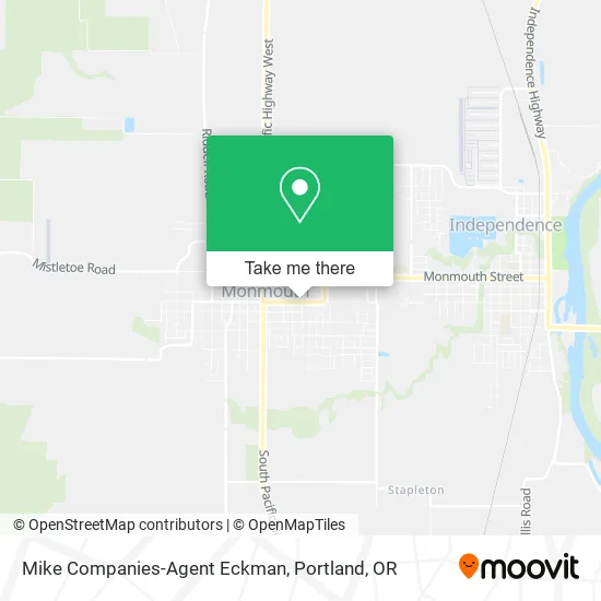 Mike Companies-Agent Eckman map
