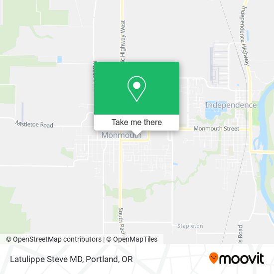 Latulippe Steve MD map