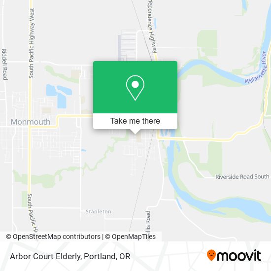Arbor Court Elderly map