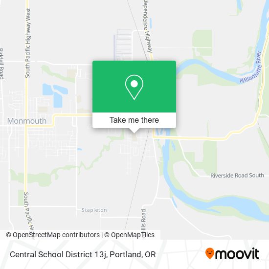 Mapa de Central School District 13j