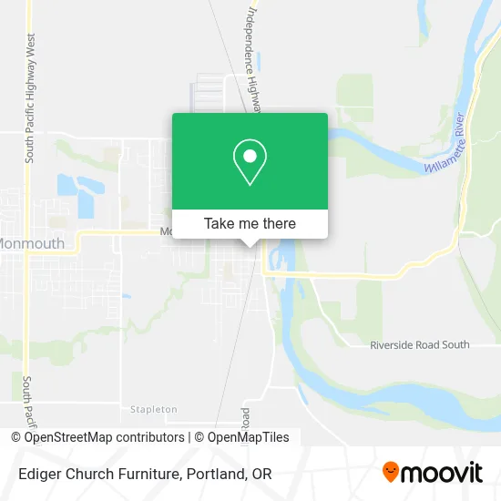 Ediger Church Furniture map