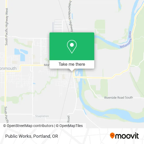 Public Works map