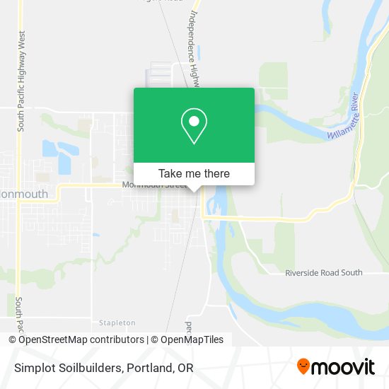 Mapa de Simplot Soilbuilders