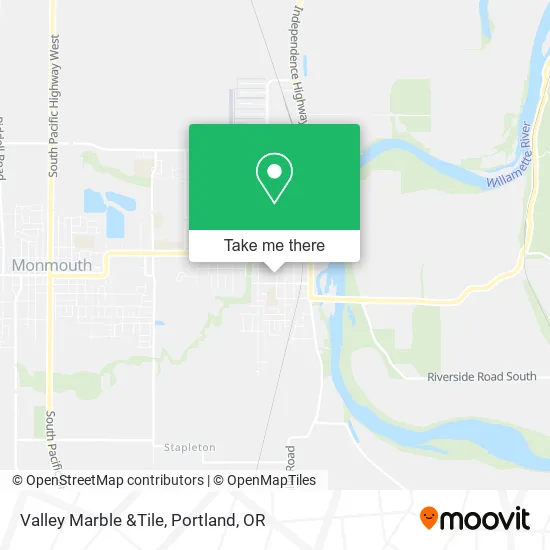 Valley Marble &Tile map