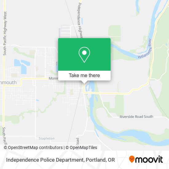 Mapa de Independence Police Department