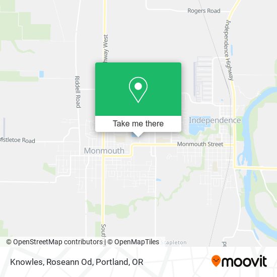 Knowles, Roseann Od map