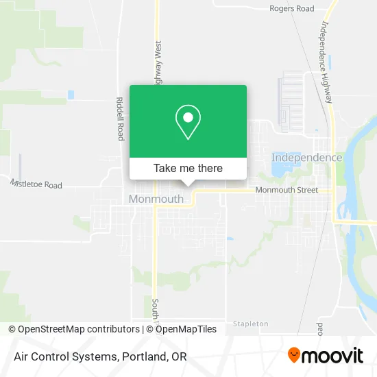 Air Control Systems map