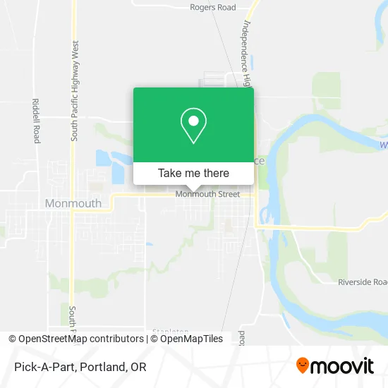 Pick-A-Part map