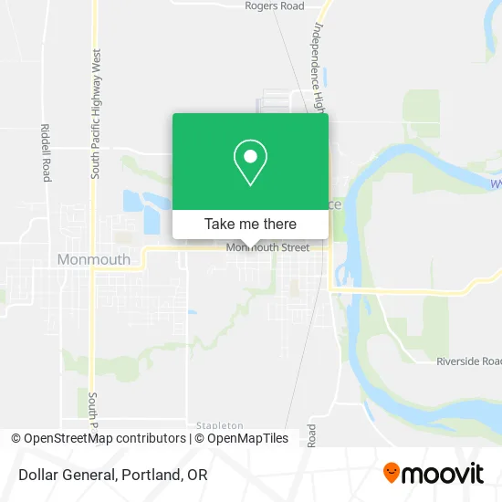 Dollar General map