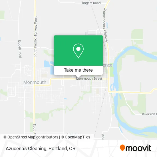 Azucena's Cleaning map