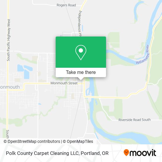 Polk County Carpet Cleaning LLC map